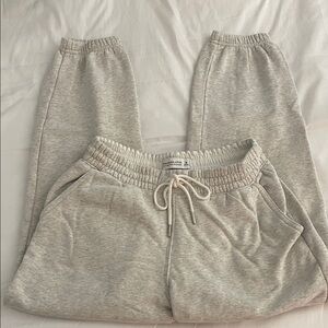 Abercrombie & Fitch Light Gray Joggers